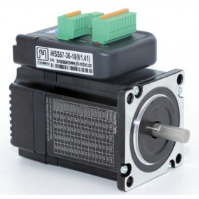 NEMA 23 1N.m 142ozf.in Integrated Closed Loop Stepper motor 36VDC JMC iHSS57-36-10 NEMA 23 1N.m 142ozf.in Integrated Closed Loop Stepper motor 36VDC JMC iHSS57-36-10